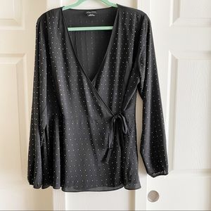 Chic City wrap shirt